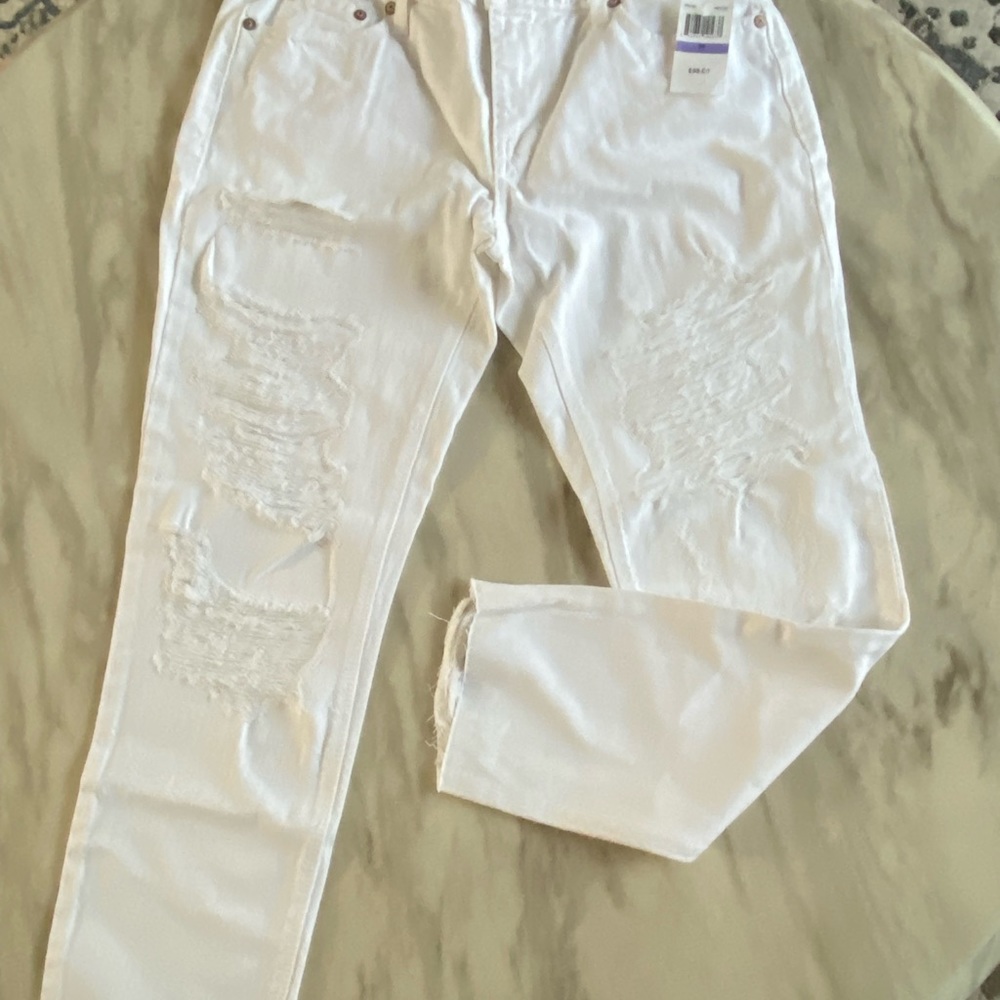Pistola jeans - white out NEW